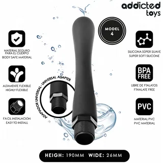 Nettoyeur Anal Adaptateur Universel Modèle 4 Addicted Toys vue 6