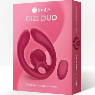 Gizi Duo Stimulateur Snail Vibe - avec son échelle de taille