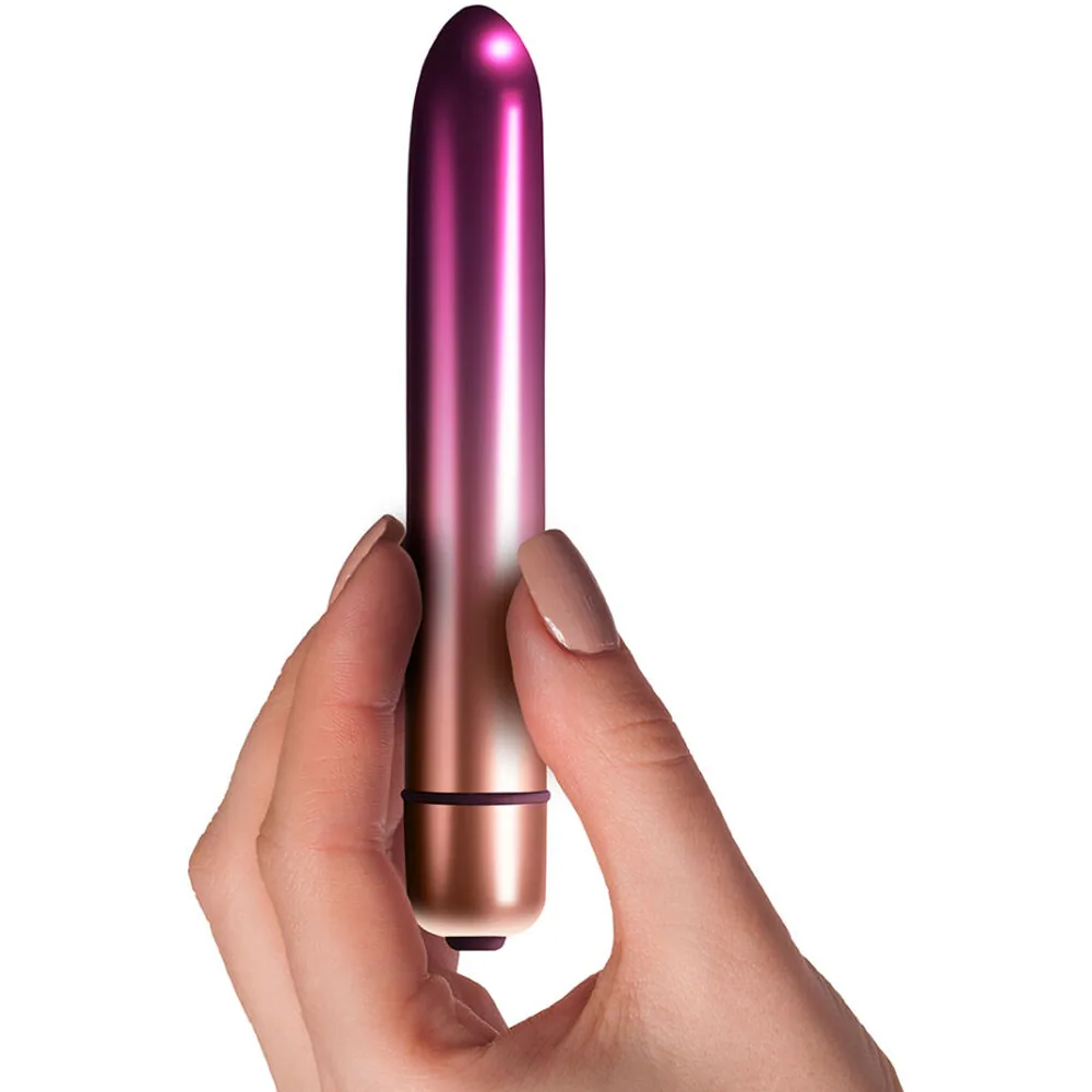 Bullet vibrateur métal dégradé rose-cuivre, autre vue 3