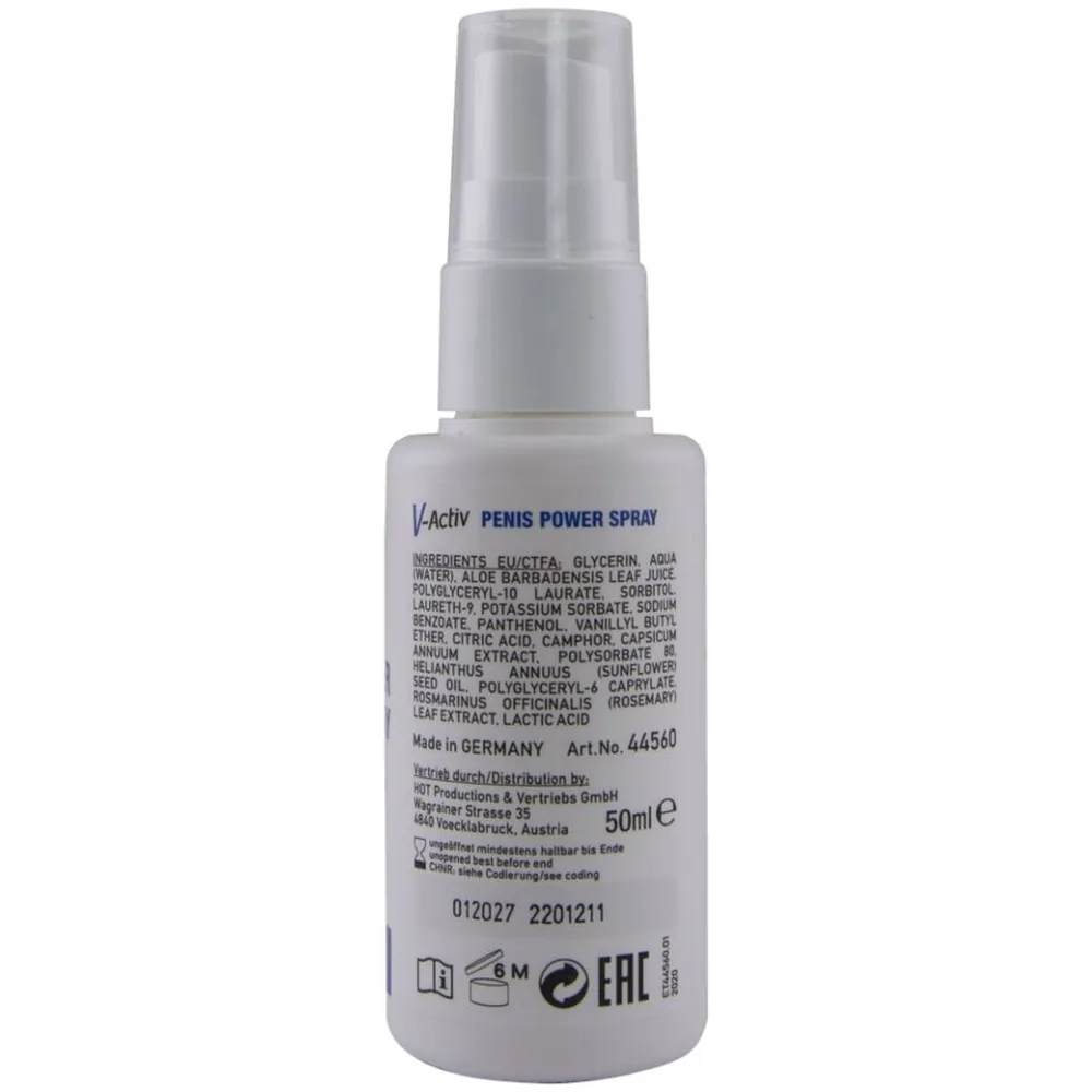 Spray Stimulant V-Activ pour Homme