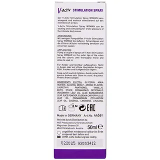 Spray Stimulant V-Activ pour Femme