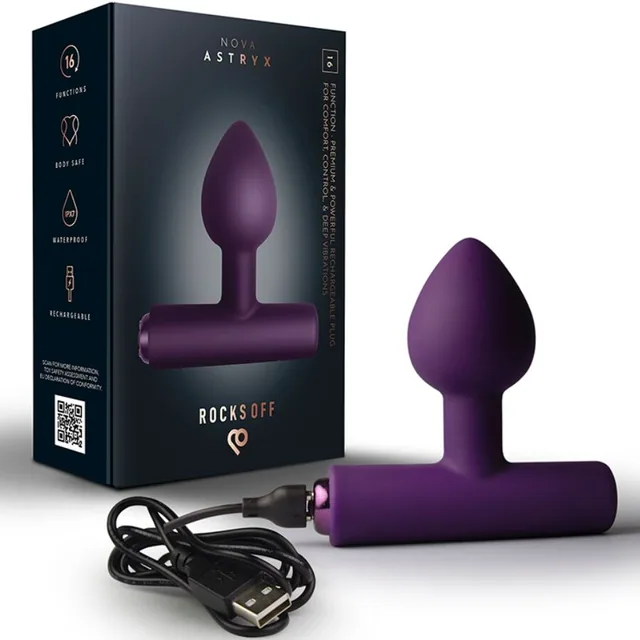 Off Mini Baguette Rechargeable rose pivoine