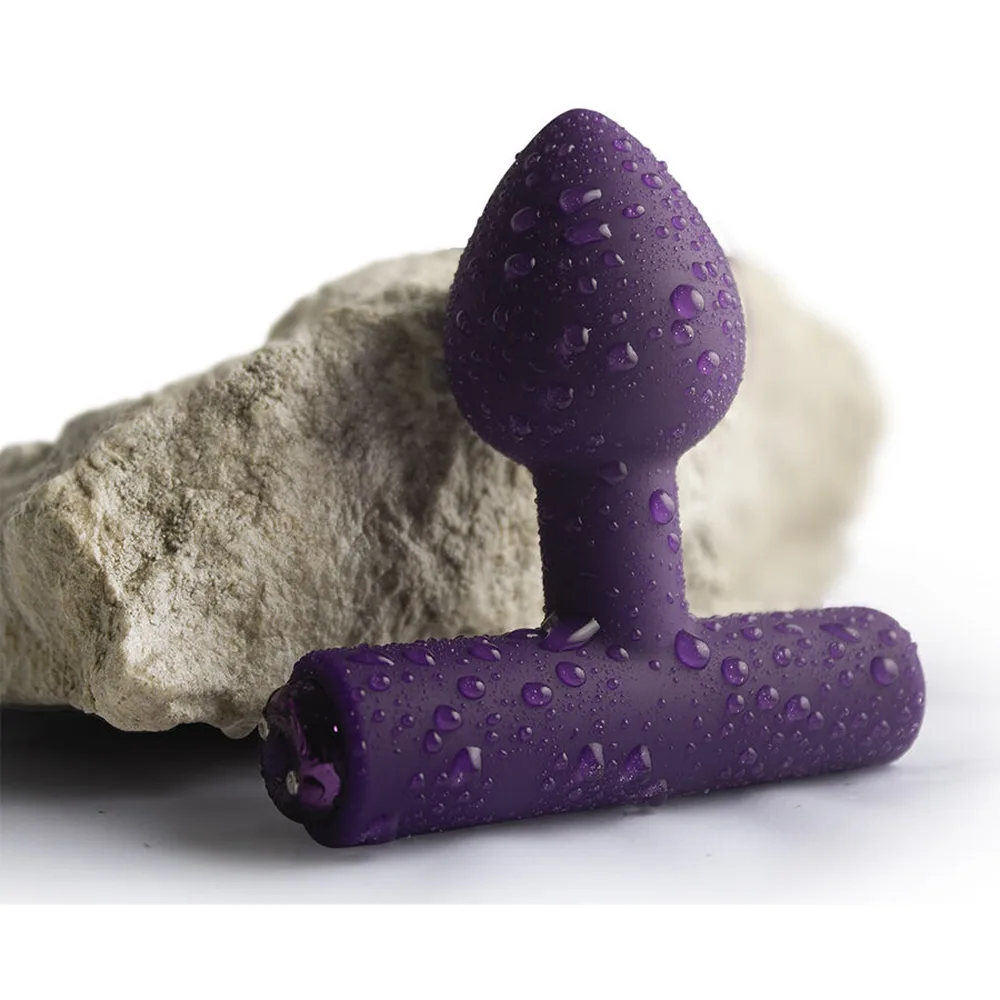Plug anal Off Mini Baguette Rechargeable Rose Pivoine vue 8