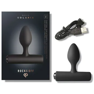 Plug Ogive Rechargeable Rocksoff - vue en gros plan