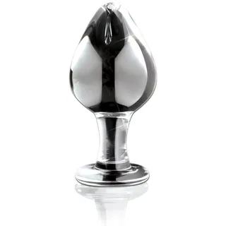 Plug anal Masseur Verre N°25 cm Icicles