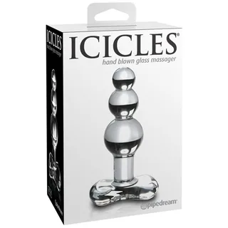 Plug anal Masseur Cristal N°47 cm Icicles vue 4