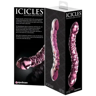 Gode Masseur Verre N°55 Icicles vue 4