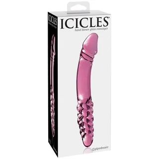 Gode Masseur Verre N°57 Icicles vue 2