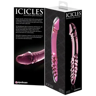 Gode Masseur Verre N°57 Icicles vue 6